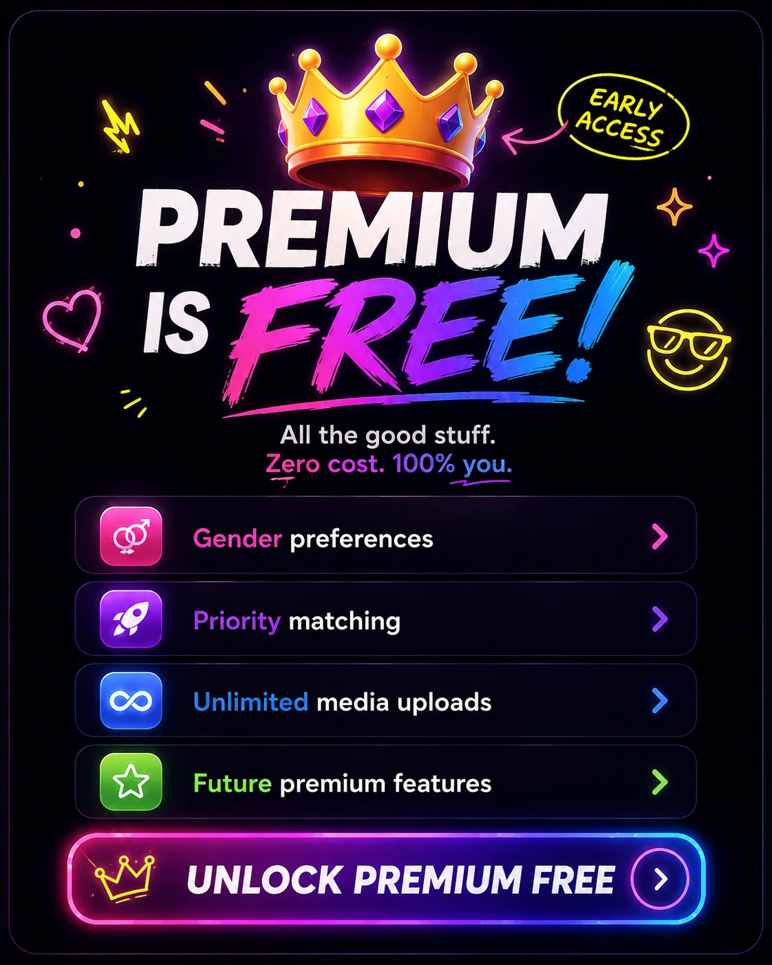 Free Premium Access